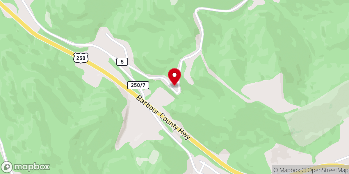 Map showing location of Midway Apostolic Church (UPCI)