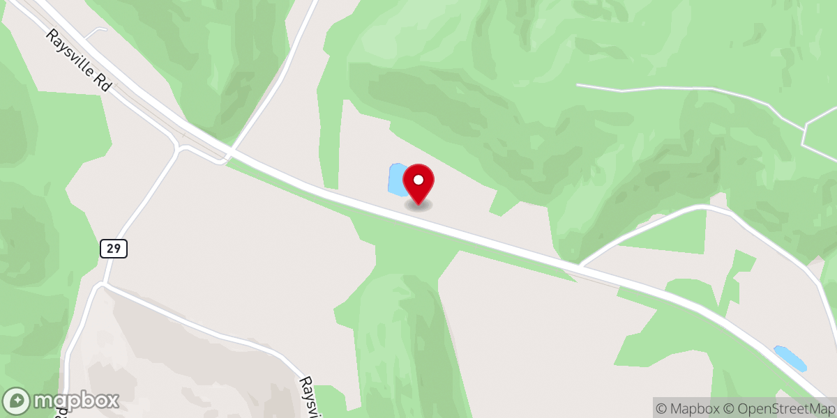 Map showing location of Route 327 Holiness Church