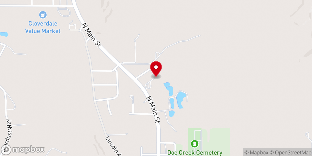 Map showing location of Soul Harvest Church