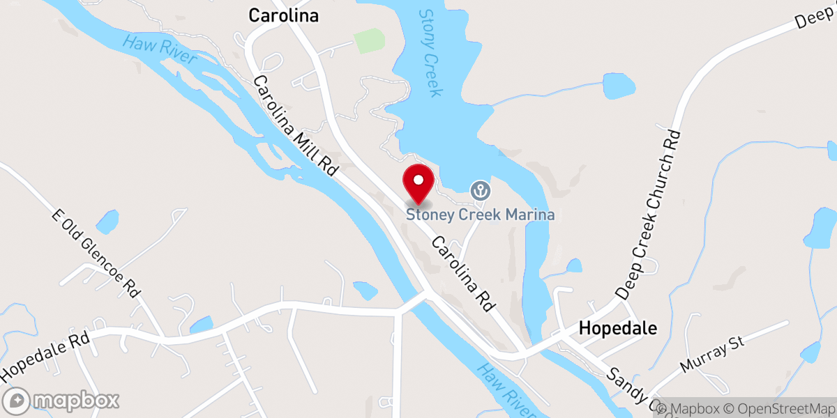 Map showing location of City Lake Baptist Church