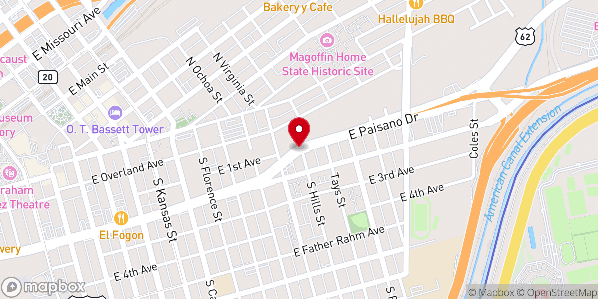 Map showing location of Gavillas Doradas