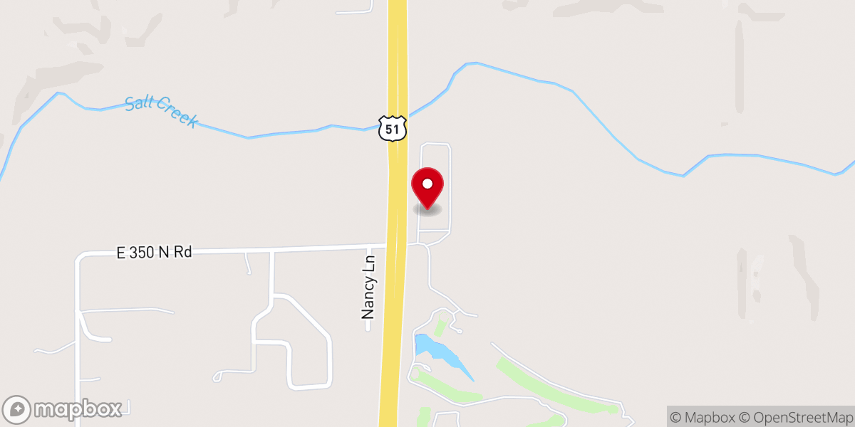 Map showing location of Martin Auction Services