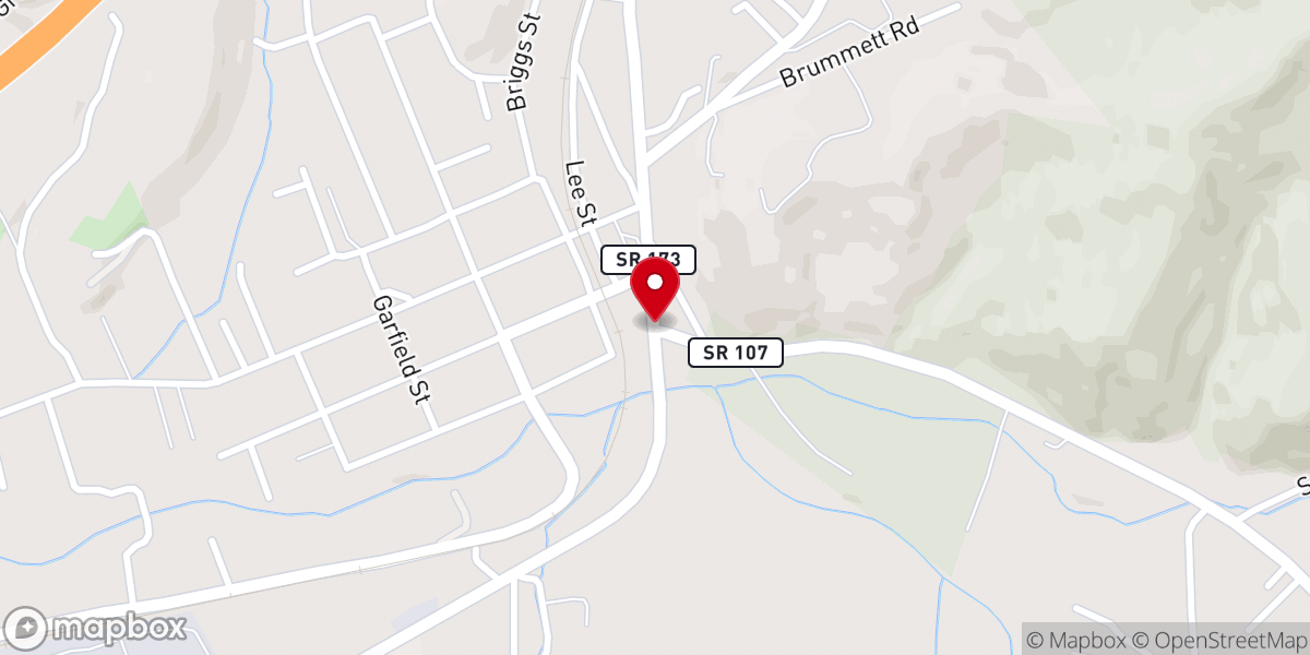 Map showing location of Trinity Foundation