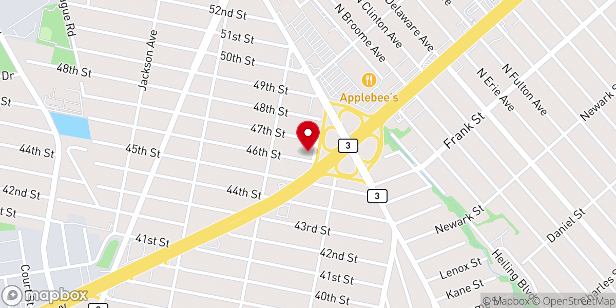 Map showing location of Saint Boniface Episcopal Church