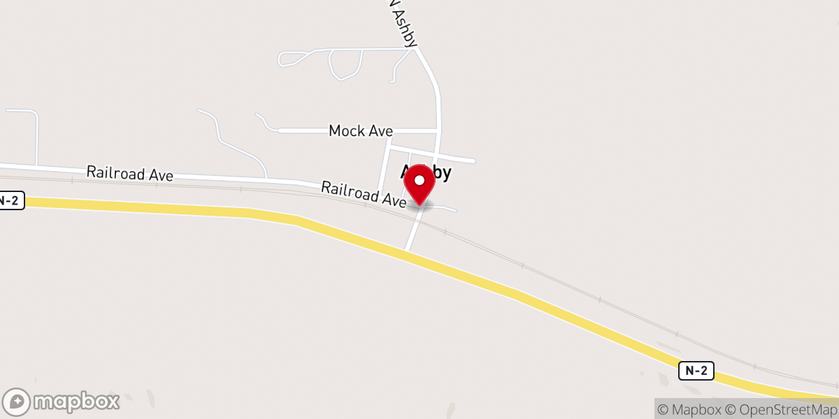 Map showing location of Swede Valley Lutheran Church