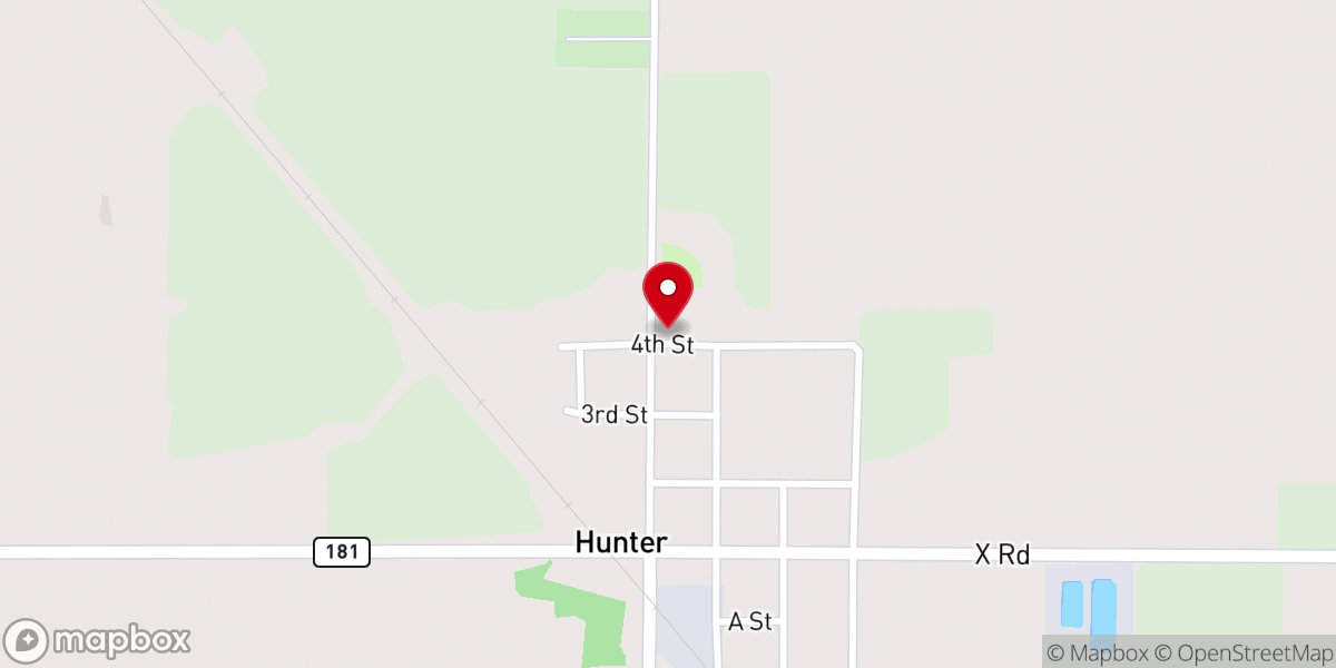 Map showing location of Grace Chapel Methodist Church - Food Distribution Center