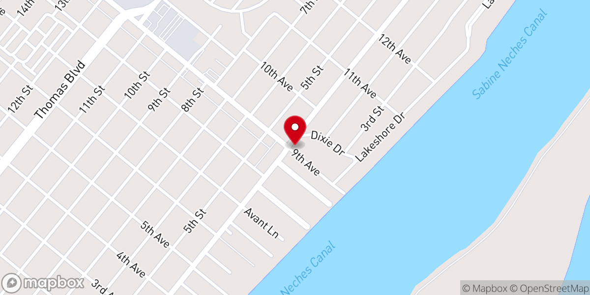 Map showing location of Breath of Life Ministry