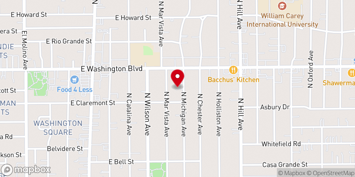 Map showing location of Life Community Christian Center Apostolic Inc