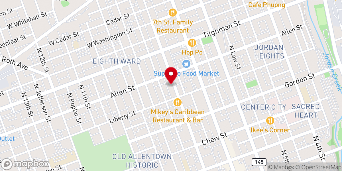 Map showing location of Universal