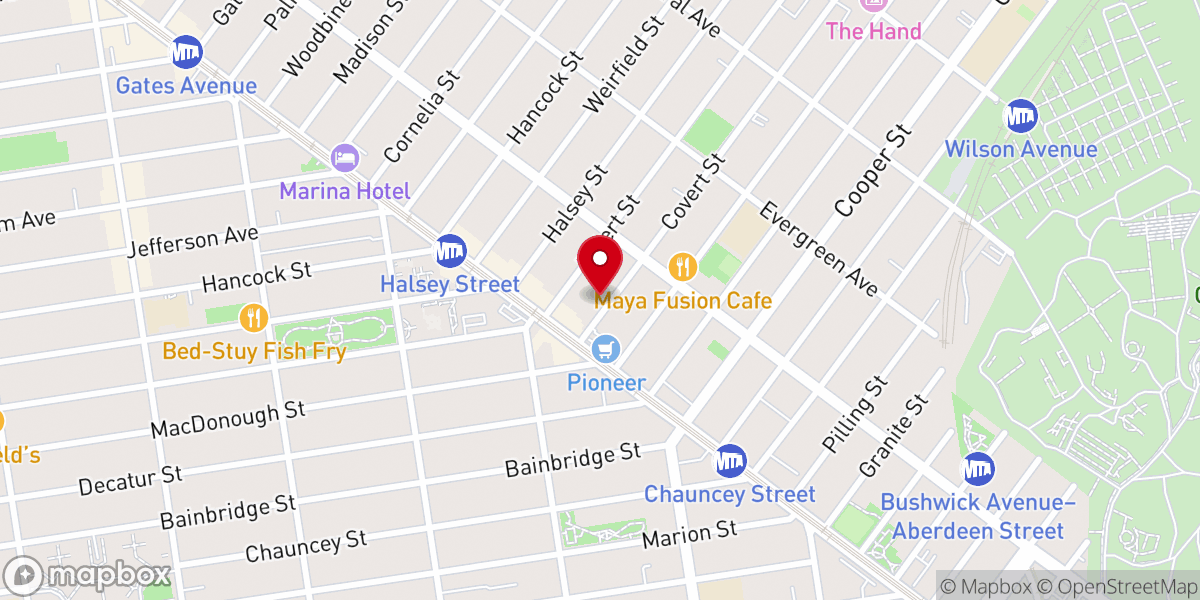Map showing location of Church of God of the First Born Seven Day