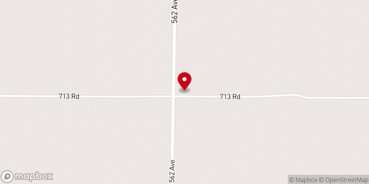 Map showing location of Zion Countryside Church