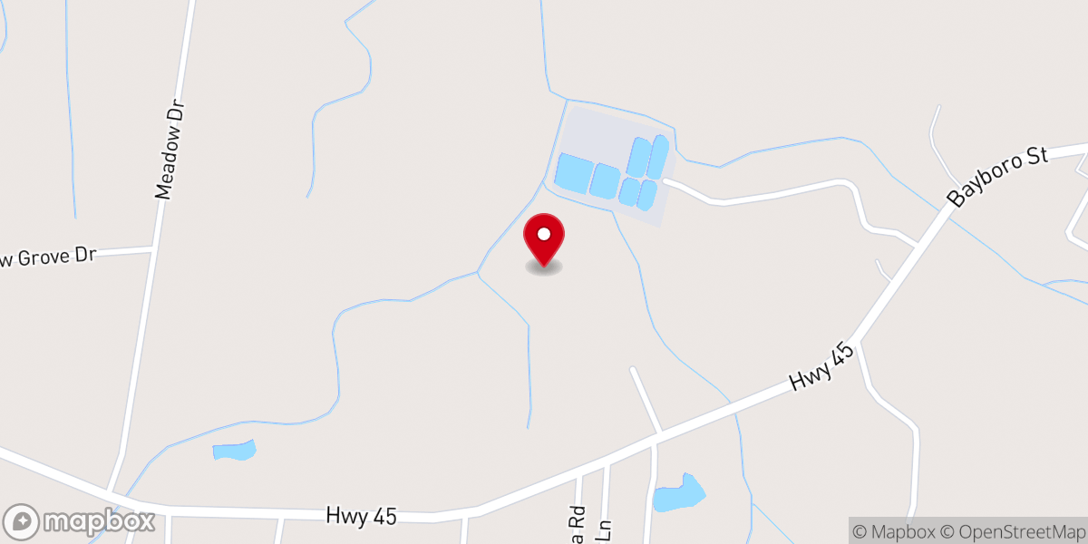 Map showing location of New Beginnings Ministry