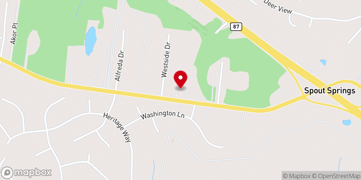 Map showing location of Solid Rock Ministries