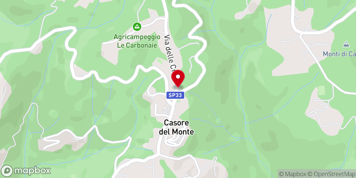 Map showing location of Cappela