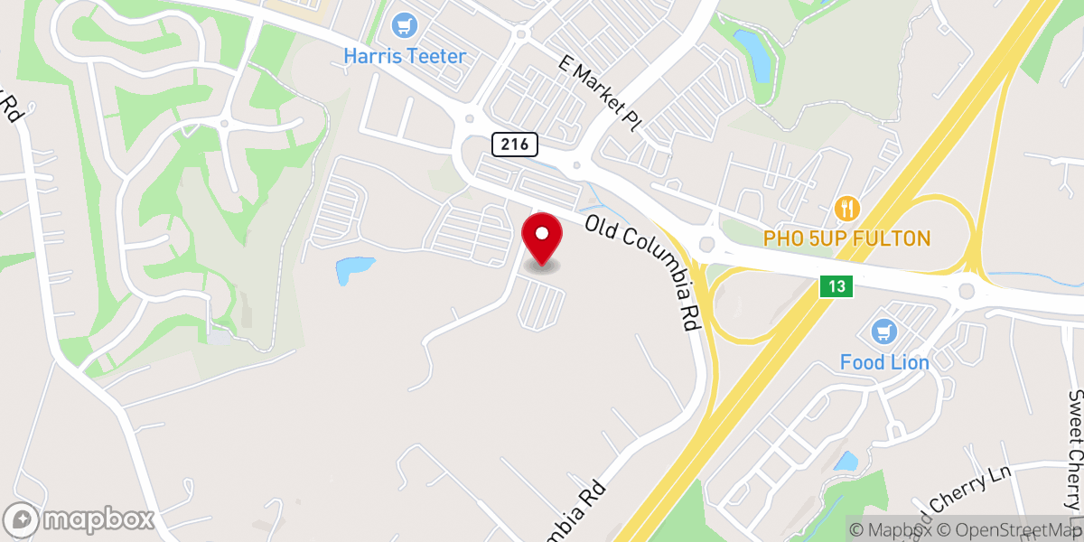 Map showing location of St Francis of Assisi Parish