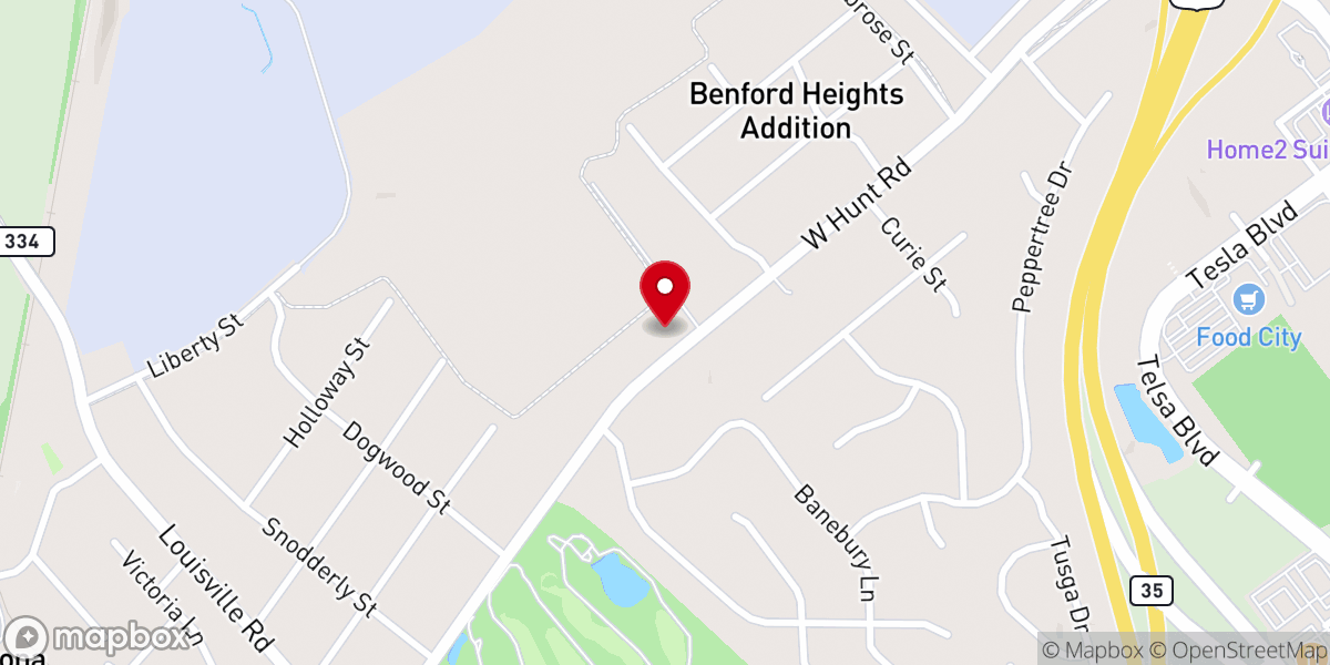 Map showing location of RIO Unity Church