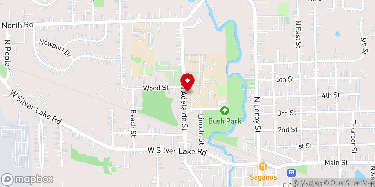 Map showing location of St John Catholic Church Outreach