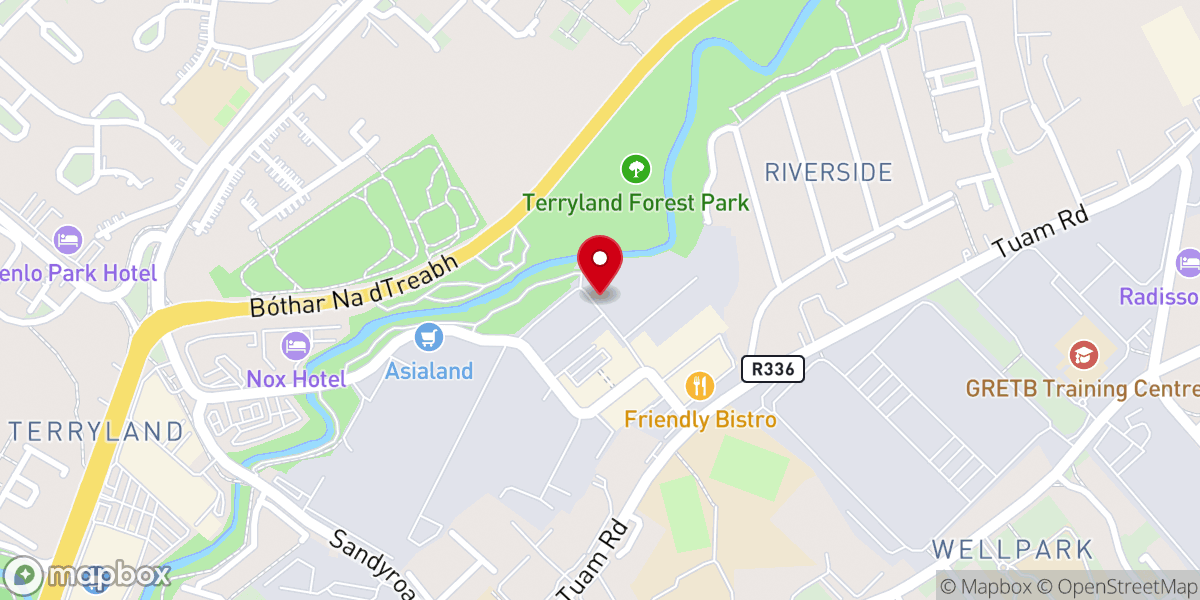 Map showing location of The Church of Jesus Christ of Latter-day Saints