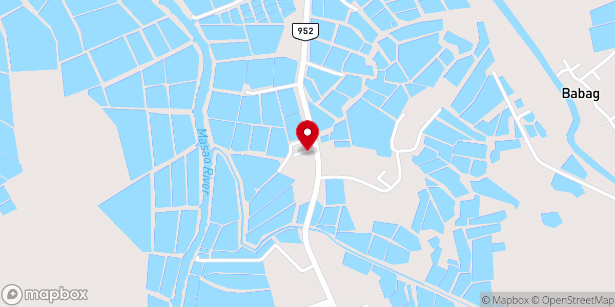 Map showing location of EFC COMPOUND
