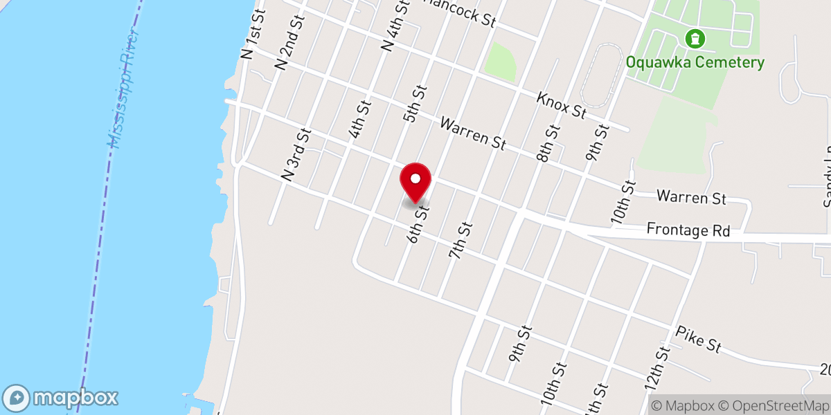 Map showing location of Pay It Forward Food Pantry