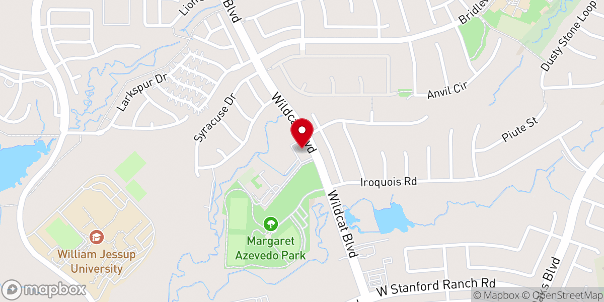 Map showing location of St. Augustine of Canterbury Episcopal Church