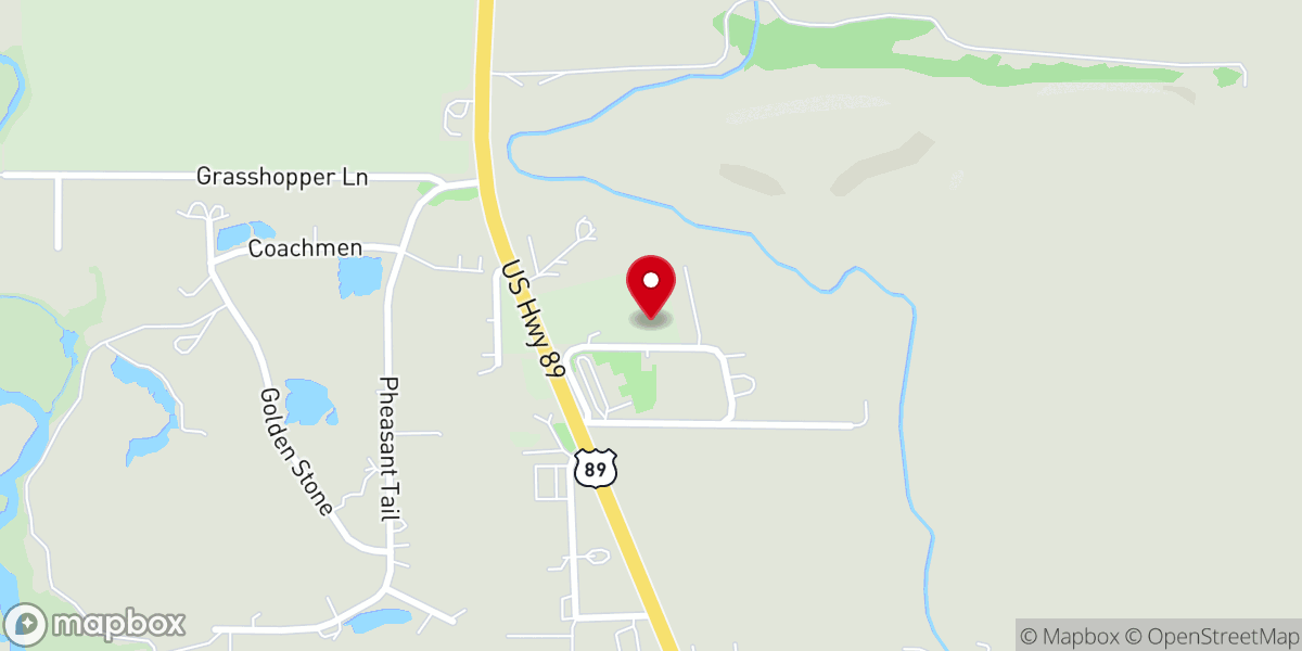 Map showing location of Holy Family Catholic Church