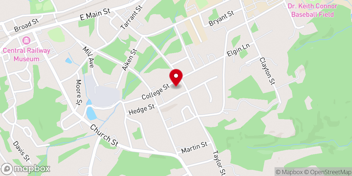Map showing location of Faith Life Church