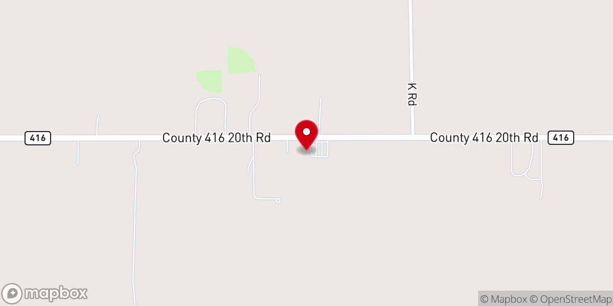 Map showing location of Holy Family Catholic Church, Flat Rock