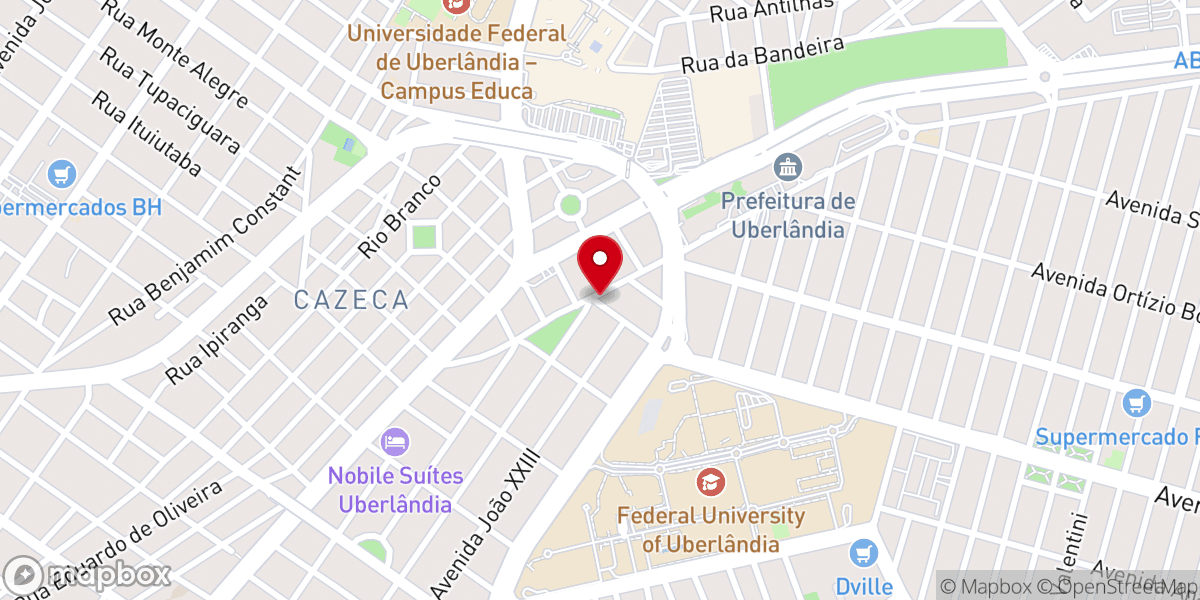 Map showing location of Paróquia Nossa Senhora do Caminho - Matriz