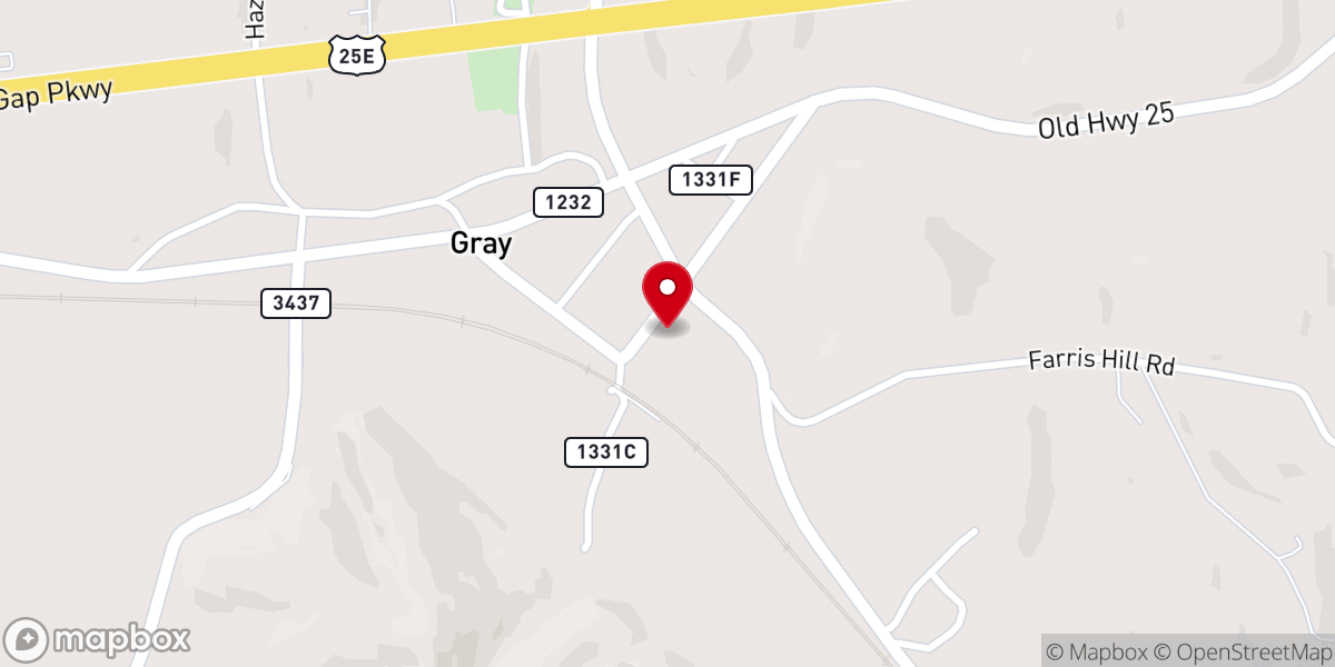 Map showing location of St Paul's Anglican Church