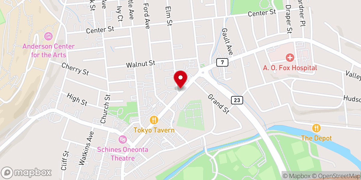 Map showing location of St. Innocent of Alaska Orthodox Mission