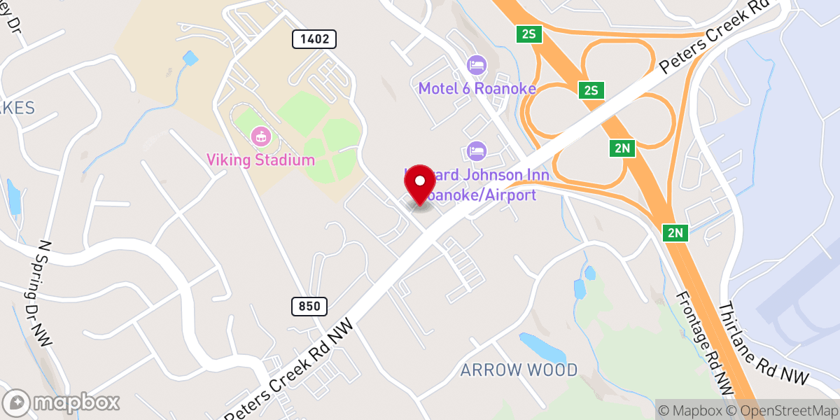 Map showing location of First Wesleyan Church