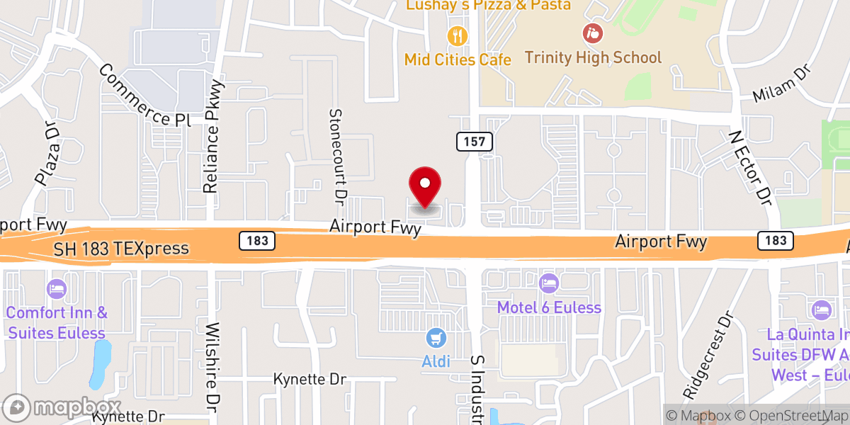 Map showing location of International Goshen City Church