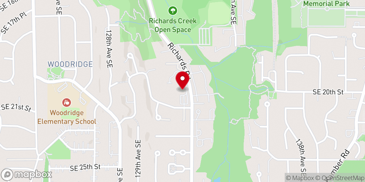 Map showing location of Revive City Church