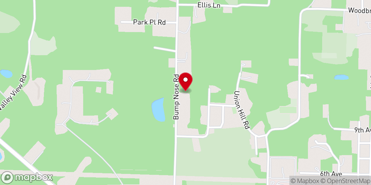 Map showing location of Saint Mark Church