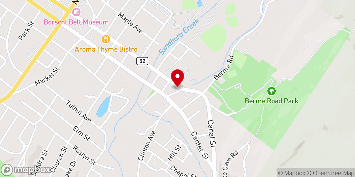 Map showing location of Family of Ellenville