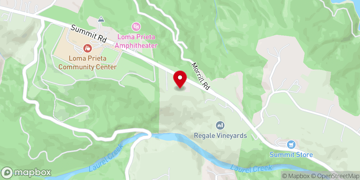 Map showing location of Mountain Bible Church