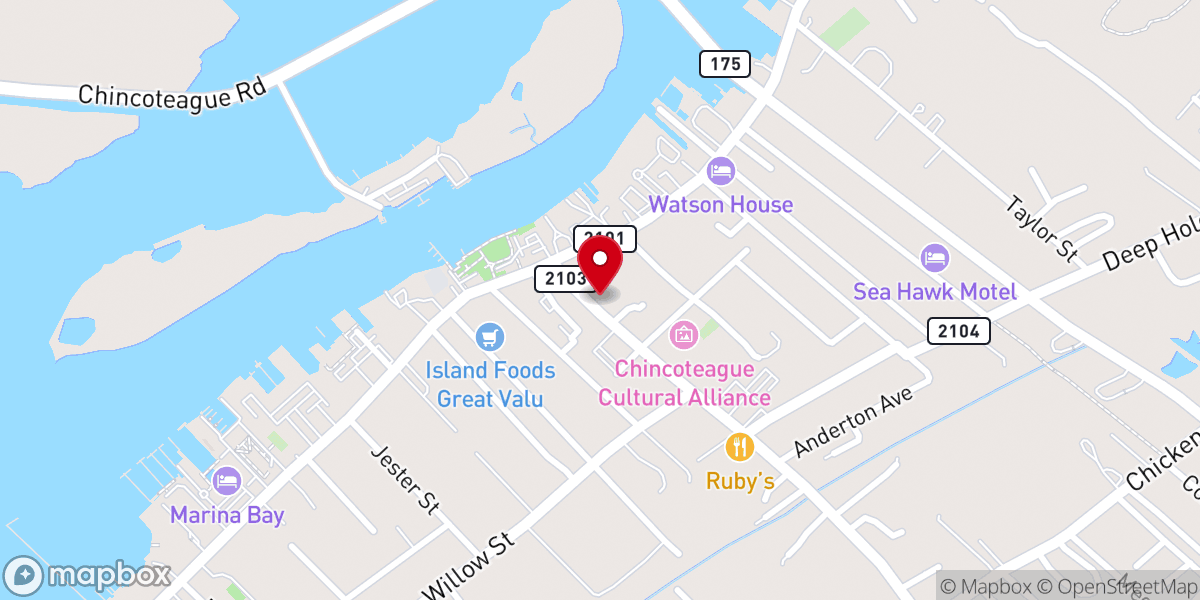 Map showing location of Christ United Methodist Church