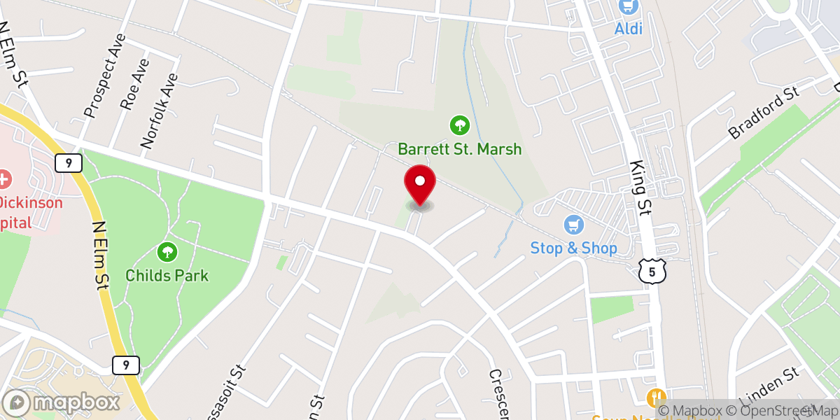 Map showing location of Abundance Farm