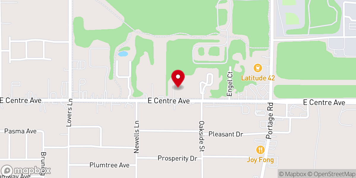 Map showing location of The Glory Center