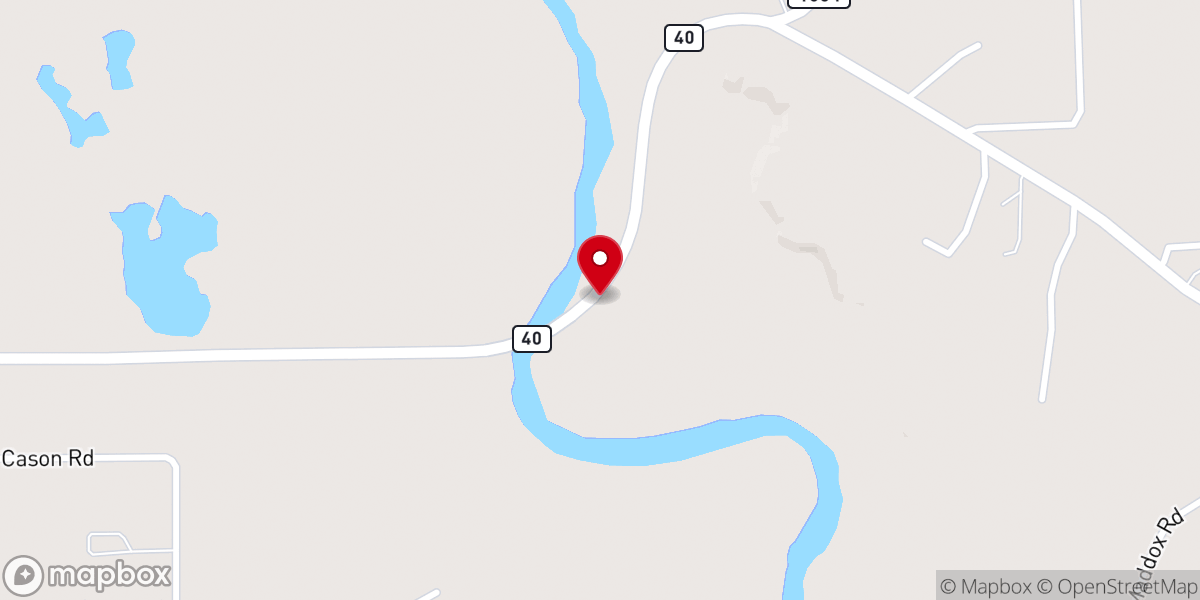 Map showing location of Serenity Sands