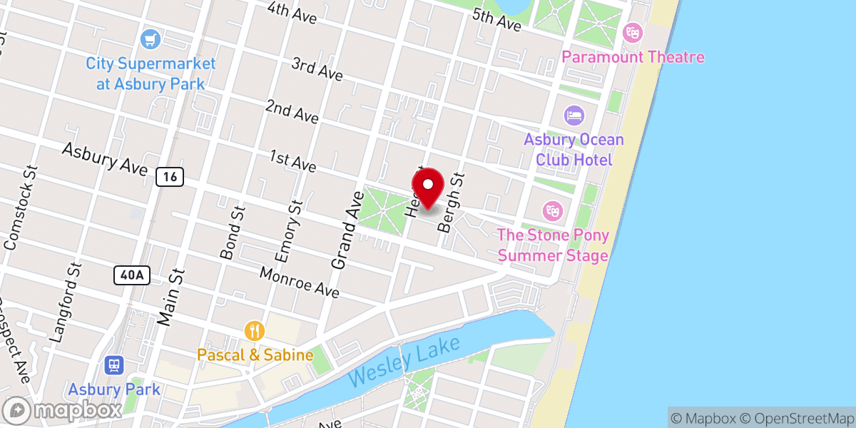 Map showing location of Atonement Lutheran Church-ELCA