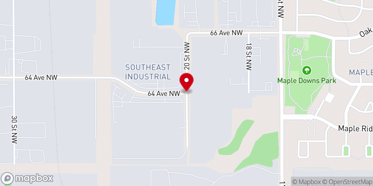 Map showing location of Mission Industrial Services