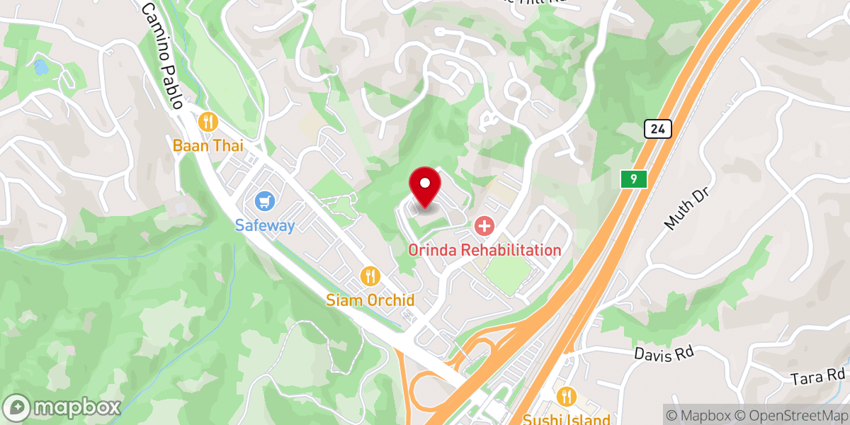 Map showing location of Church of Santa Maria