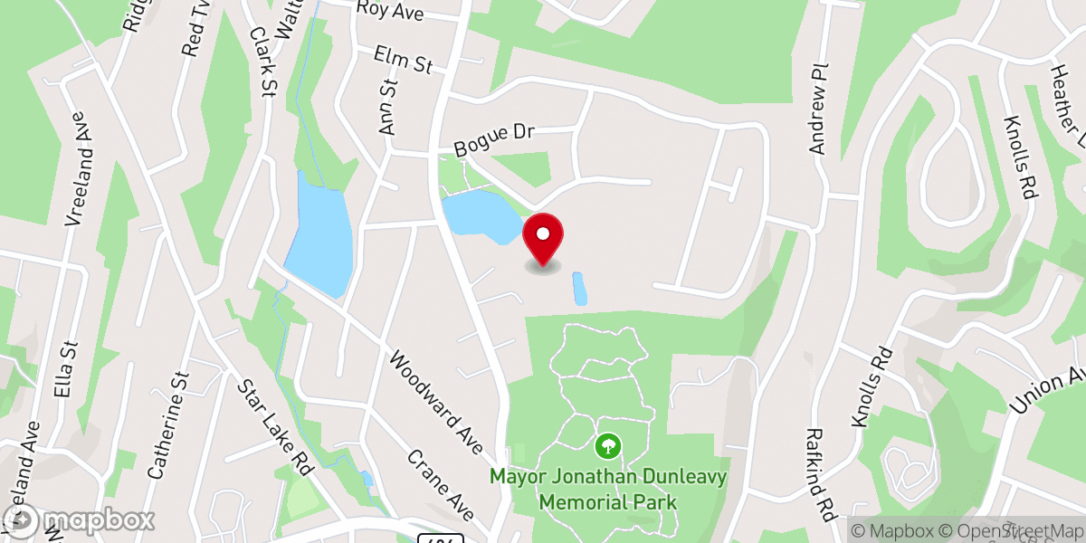 Map showing location of Jewish Congregation of Kinnelon