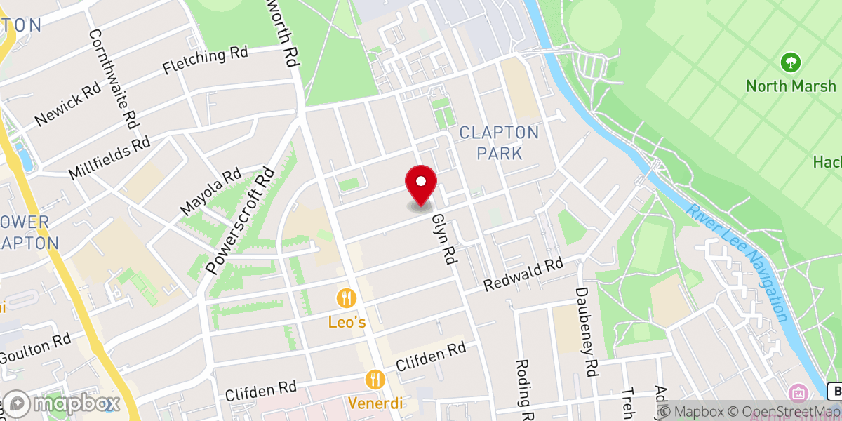 Map showing location of Amazing Grace Worship Centre