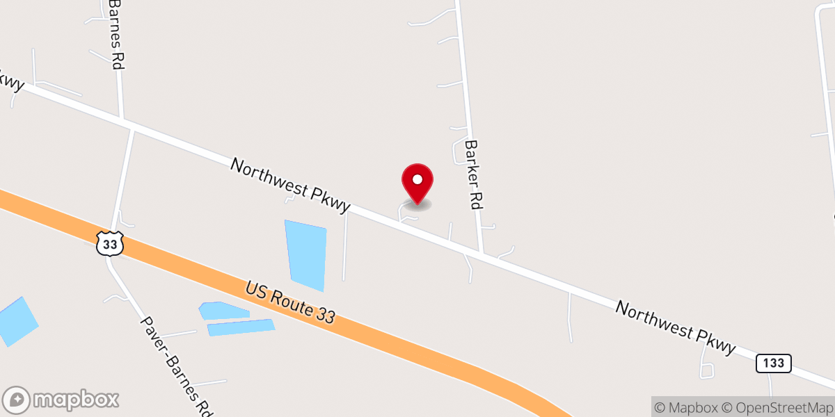 Map showing location of Haven Community Church