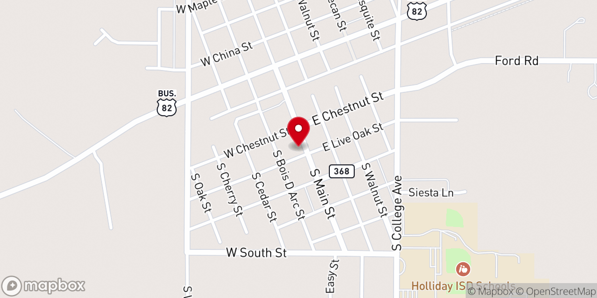 Map showing location of Harvest Food Ministry