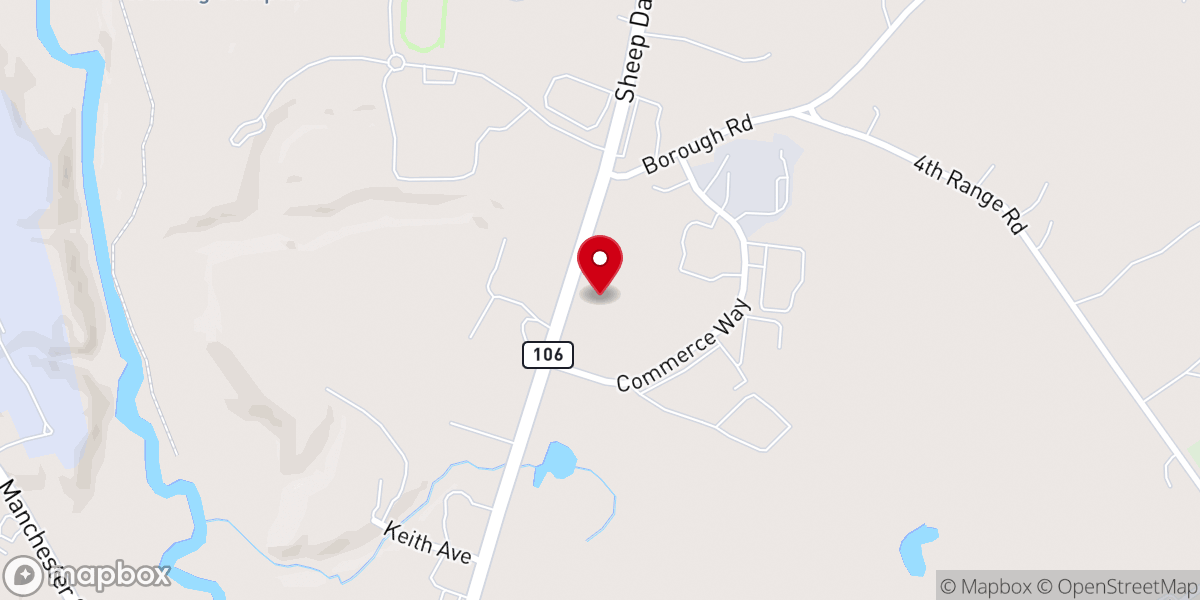 Map showing location of One Church - Concord Outpost