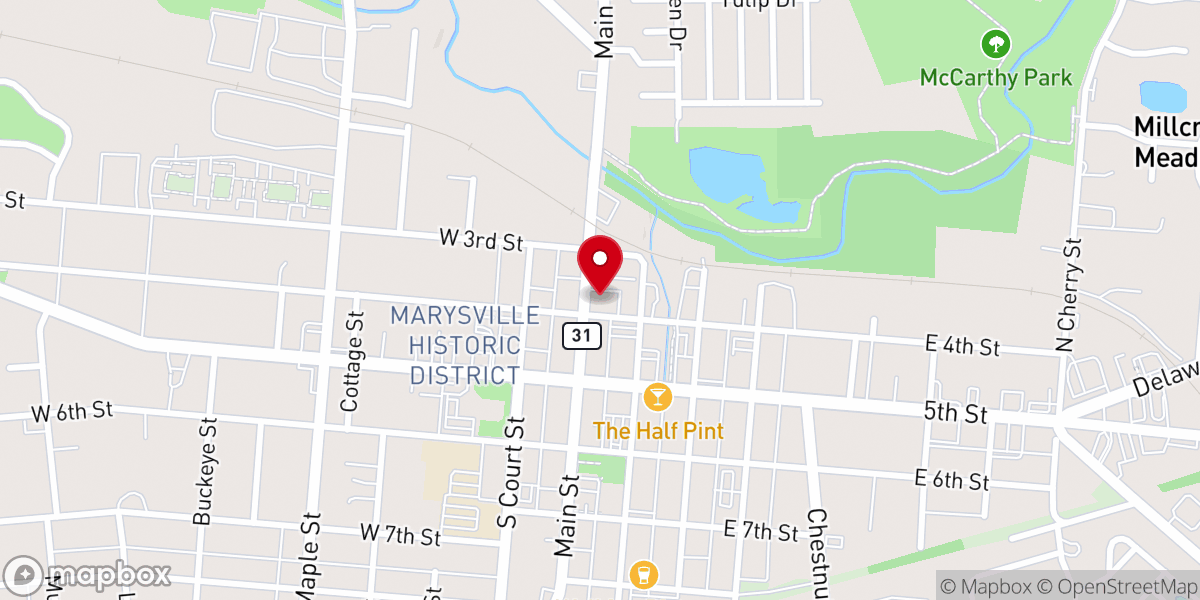 Map showing location of Revival Now
